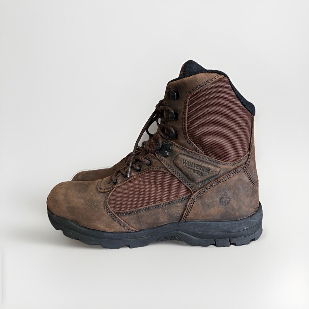 Wolverine Mens Sz 13 M Manistee 8" Construction Work Hiking Boot Brown W200080